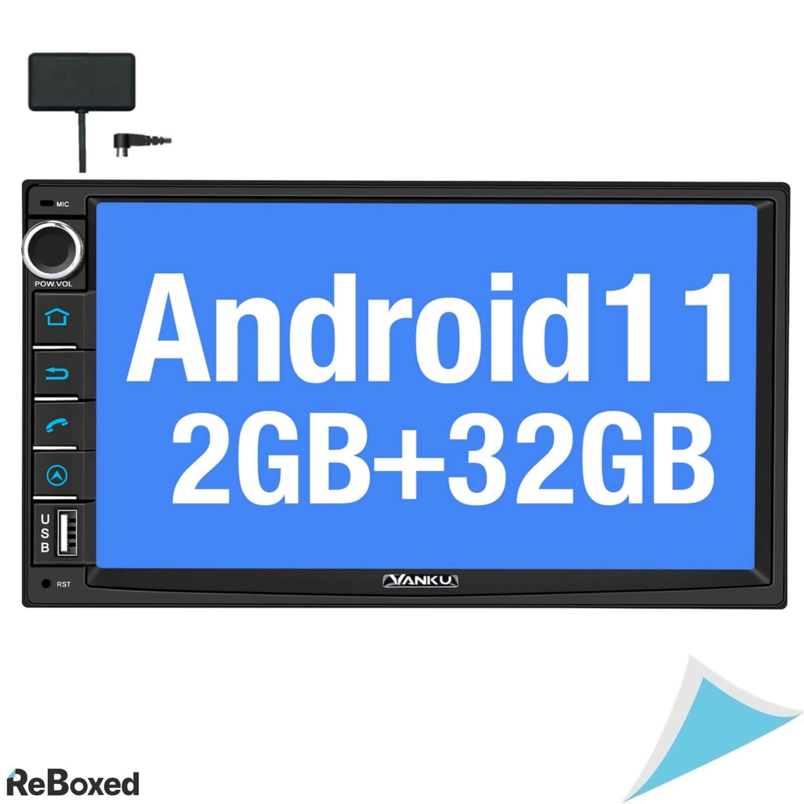 Vanku 7" Android 11 Radio Navigatie 32GB Bluetooth WiFi