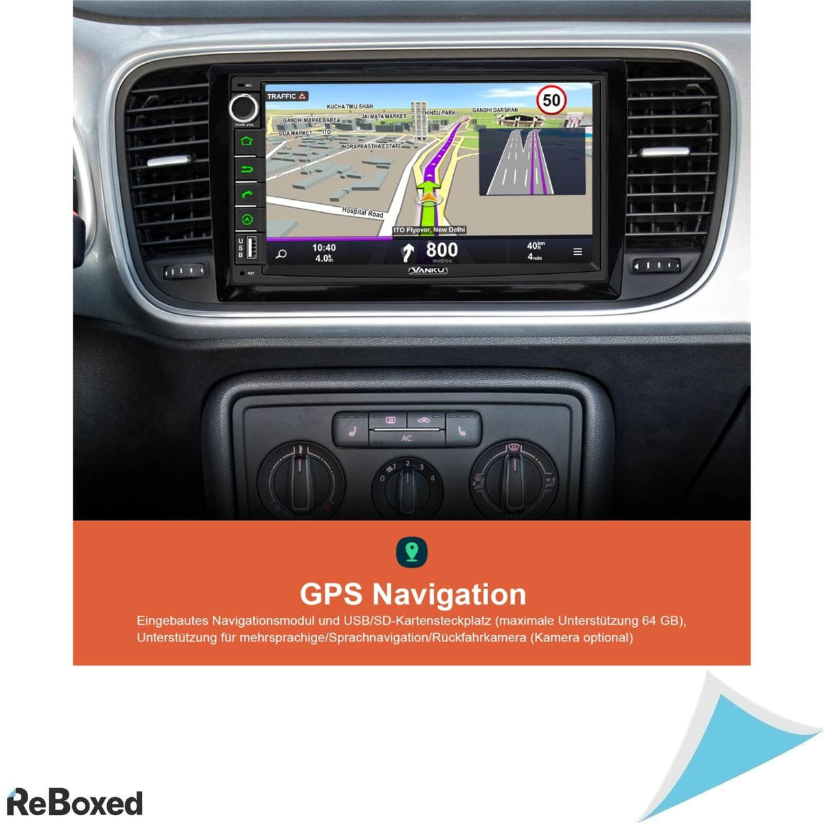 Vanku 7&quot; Android 11 Radio Navigatie 32GB Bluetooth WiFi