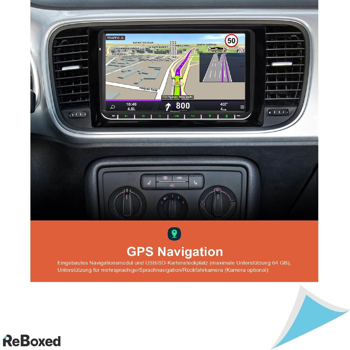 Vanku 9&quot; Android 11 Auto Radio Navigatie 32GB Bluetooth WiFi
