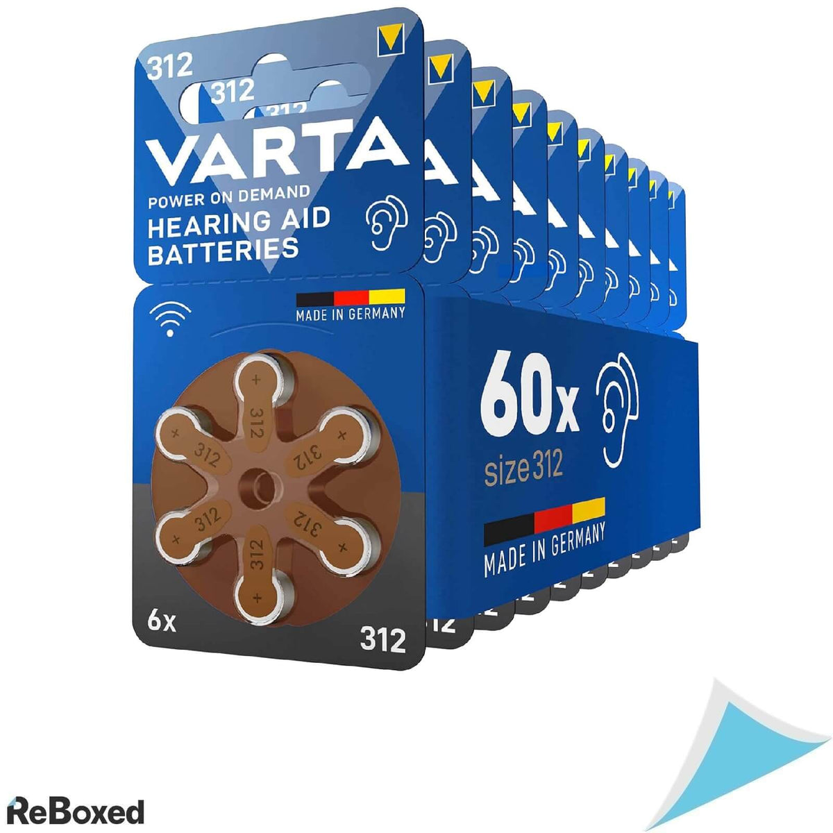 Varta 312 Baterii pentru Aparat Auditiv 1,45V 6 Bucati