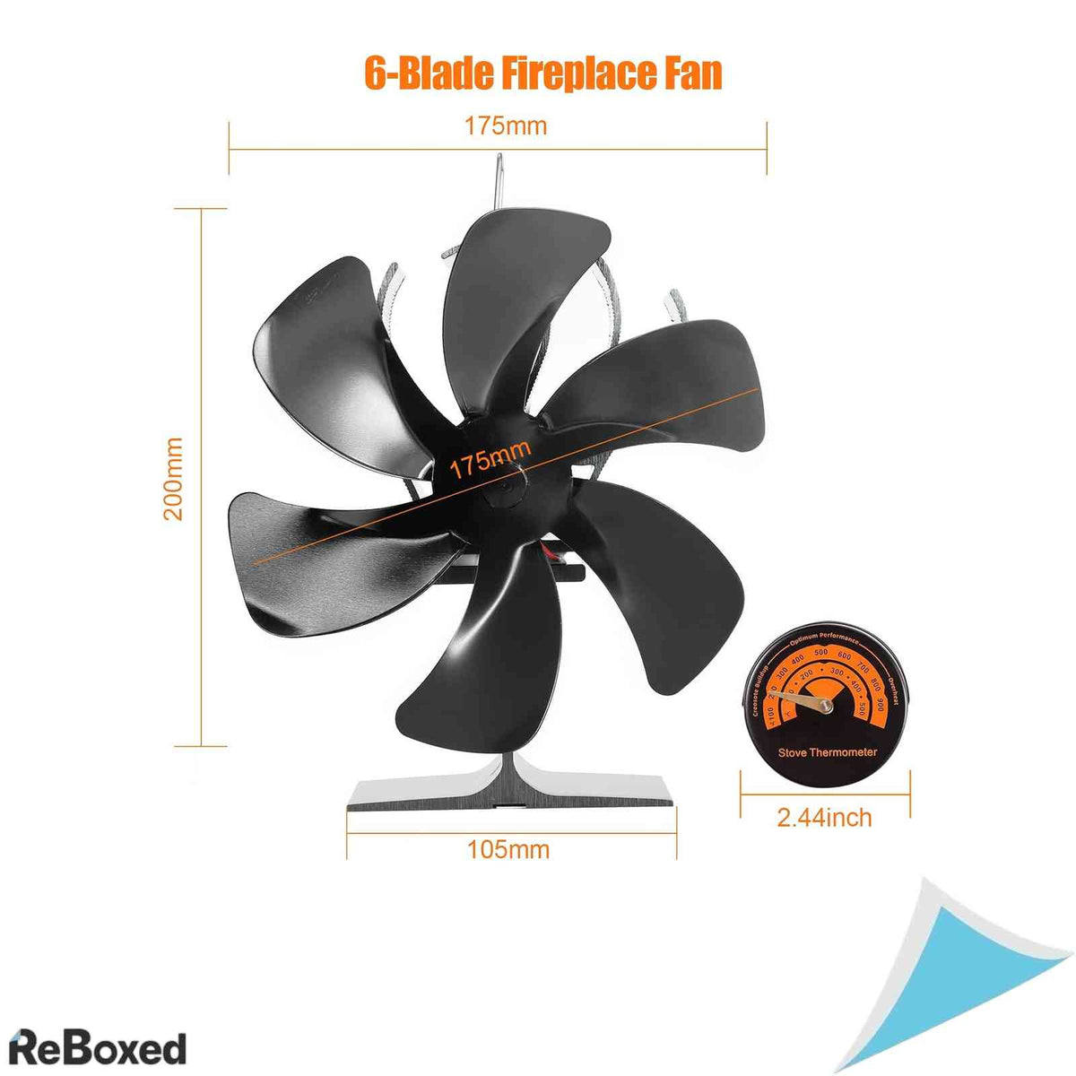 Ventilator Ecologic pentru Soba si Semineu bybule