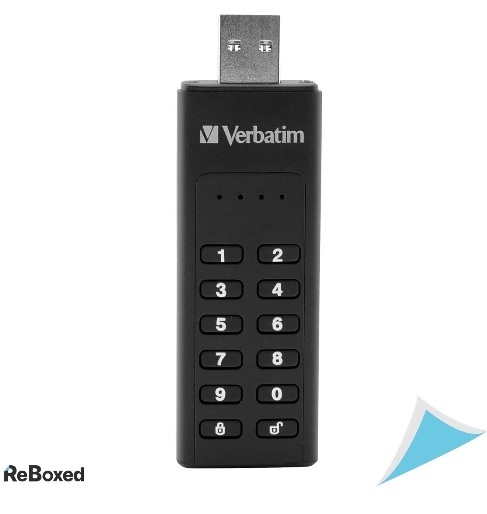 Verbatim Memorie USB Keypad Secure 32GB USB 3.0 Negru