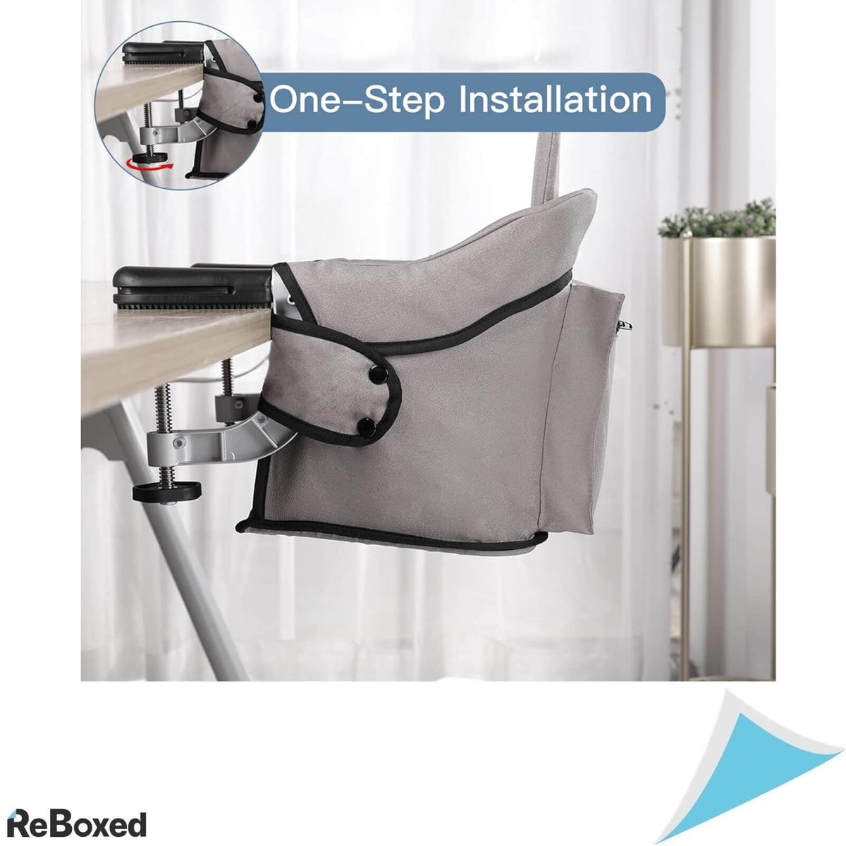 Vicktey Scaun Inalt pentru Bebelus cu Prindere Fixa