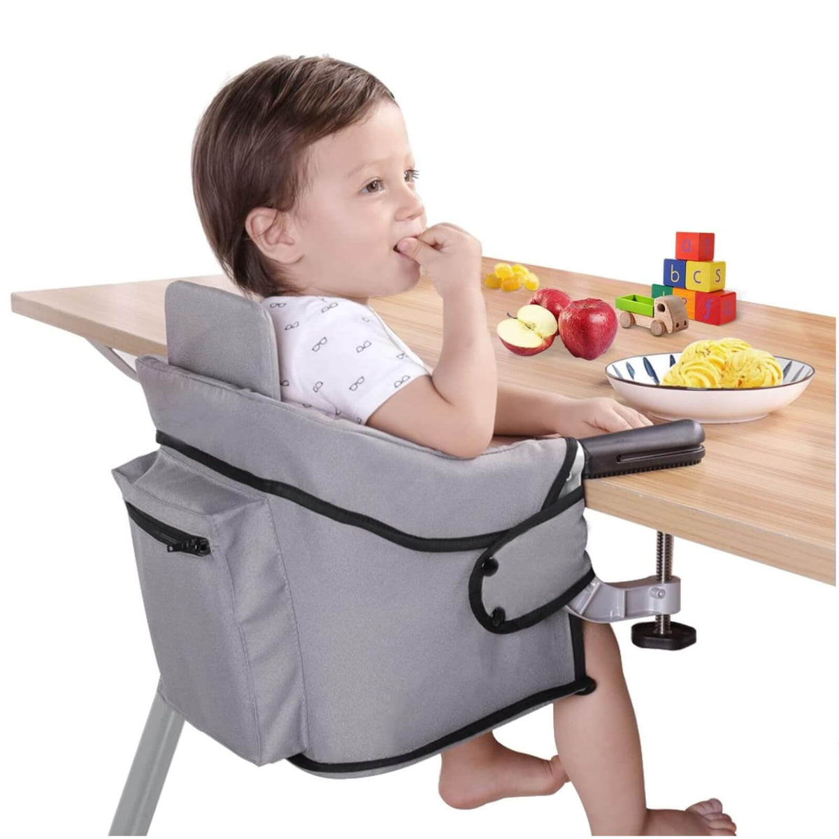 Vicktey Scaun Inalt pentru Bebelus cu Prindere Fixa