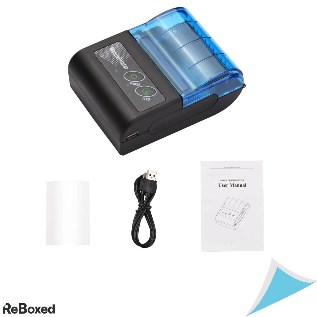 VL-Villore Mini Imprimanta Termica Portabila 58mm Bluetooth USB