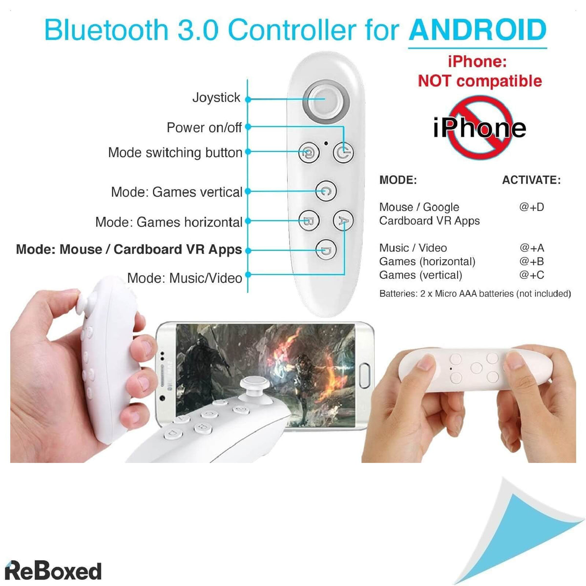 VR-Primus VX3 Casca VR cu Controller Inclus