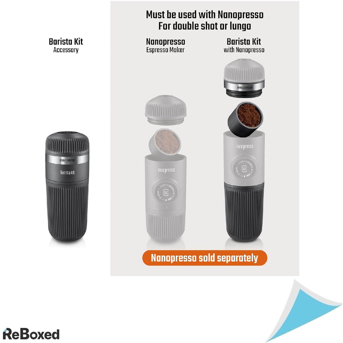 WACACO Nanopresso Set Aparat de Cafea Barista Kit