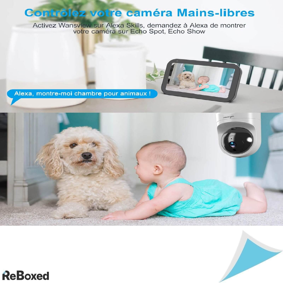 Wansview Camera de Supraveghere IP WiFi 1080P