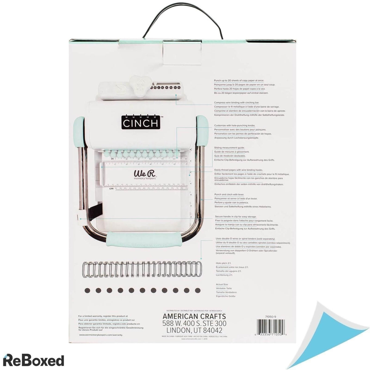 We R Memory Keepers Aparat de Spiralat