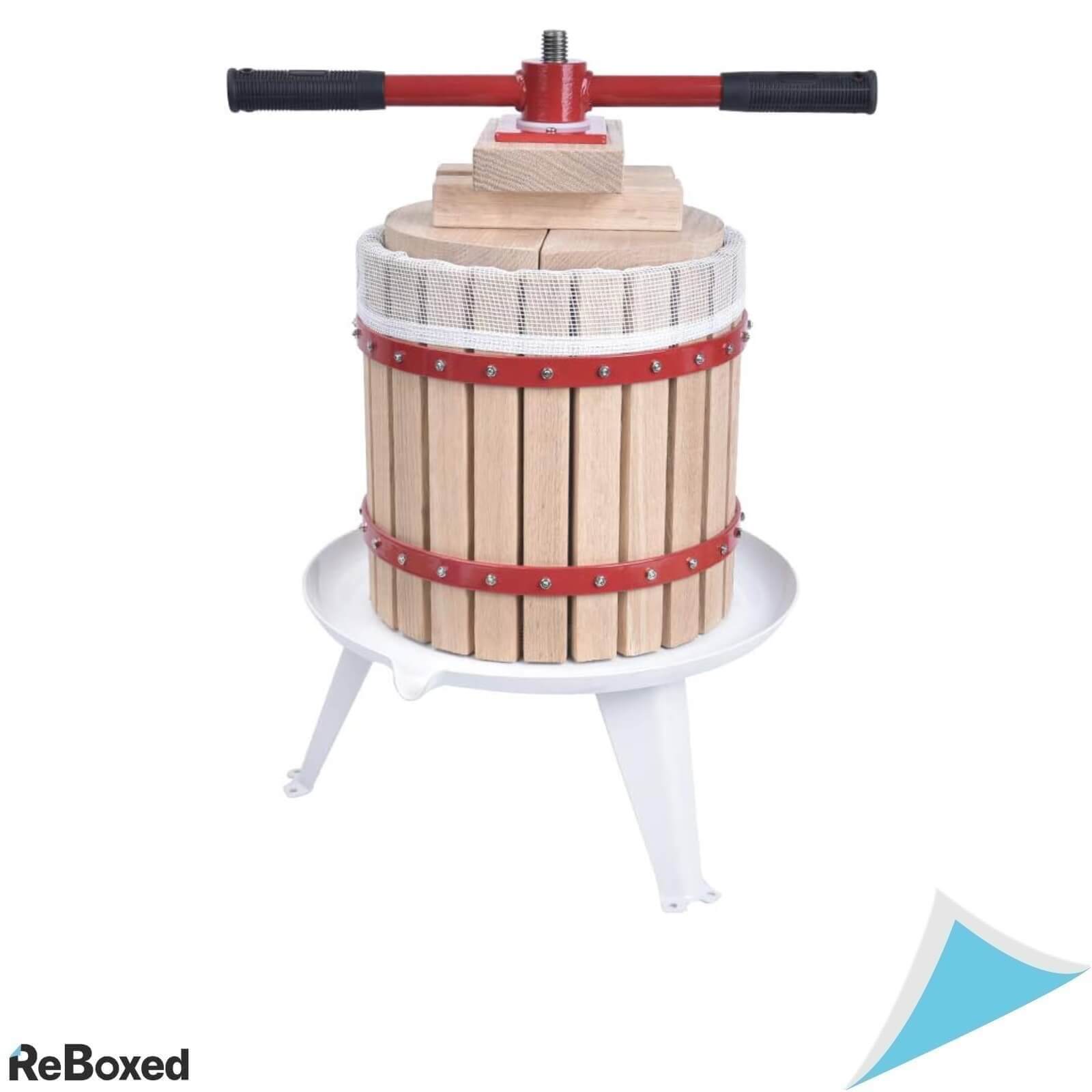 Wenhaus Presa de Fructe din Lemn 12L