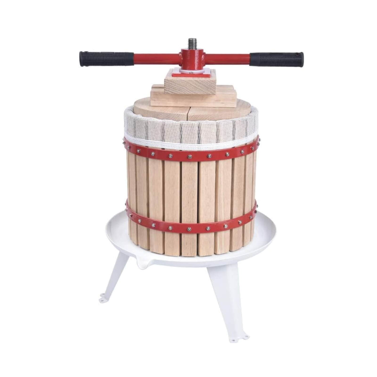 Wenhaus Presa de Fructe din Lemn 12L