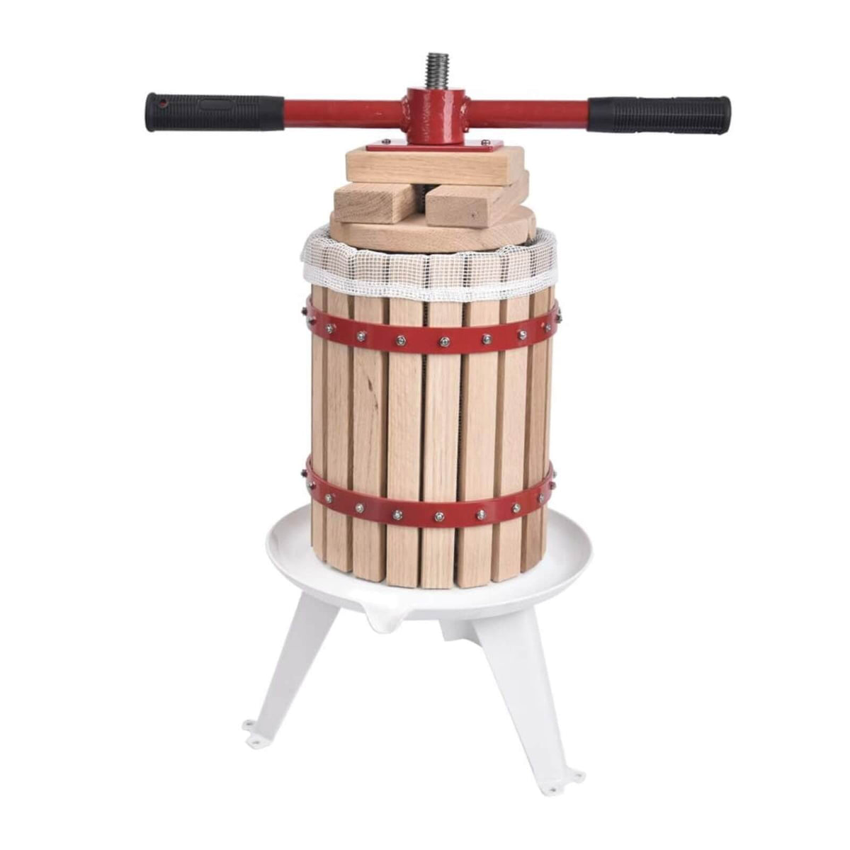 Wenhaus Presa de Fructe din Lemn 6L