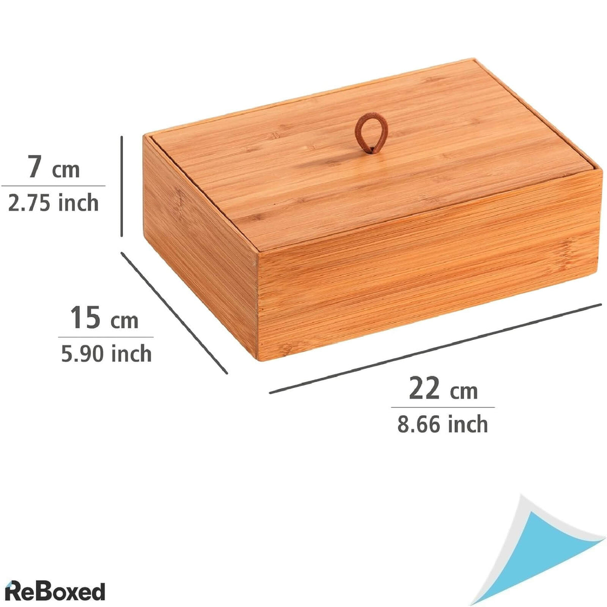 Wenko Terra Bamboo Cutie Organizatoare 3 Compartimente