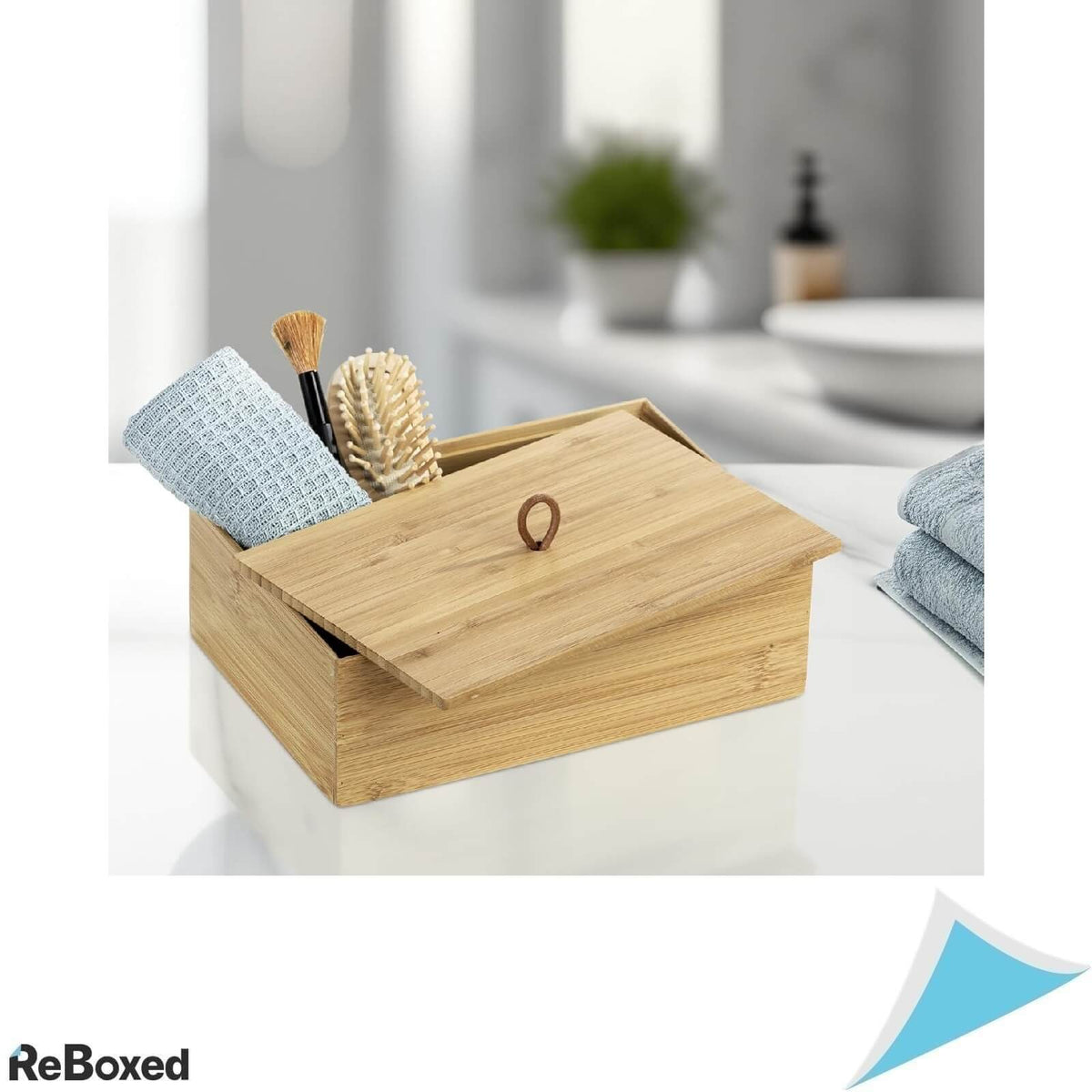Wenko Terra Bamboo Cutie Organizatoare 3 Compartimente