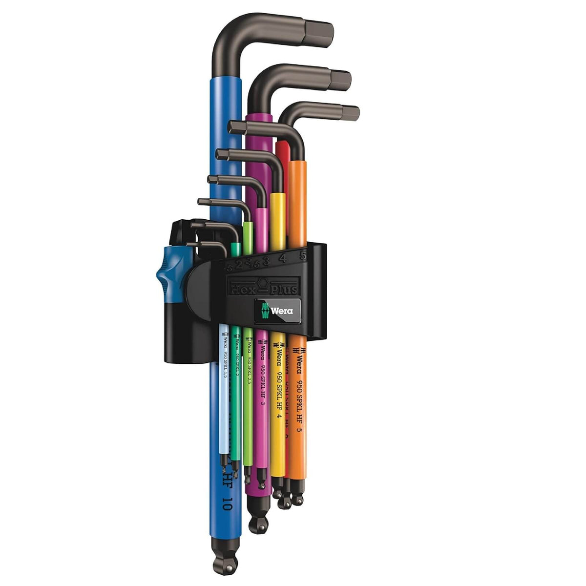 Wera 950/9 Hex-Plus Multicolor Set Chei Inbus Hexagonale