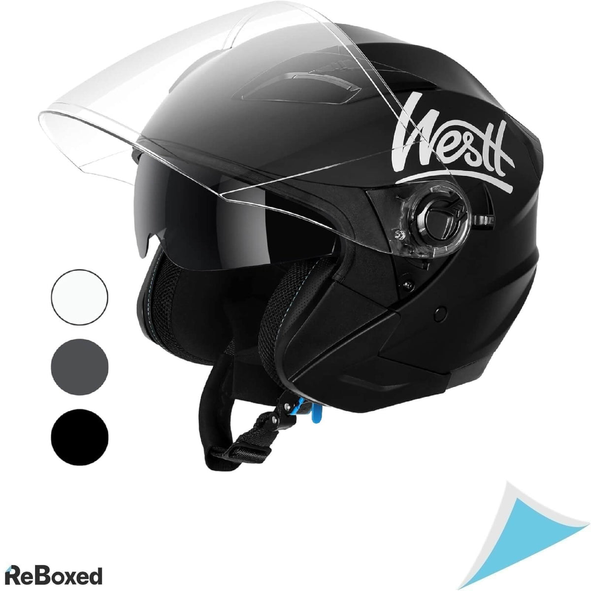 Westt Open Face Casca Moto Marimea S