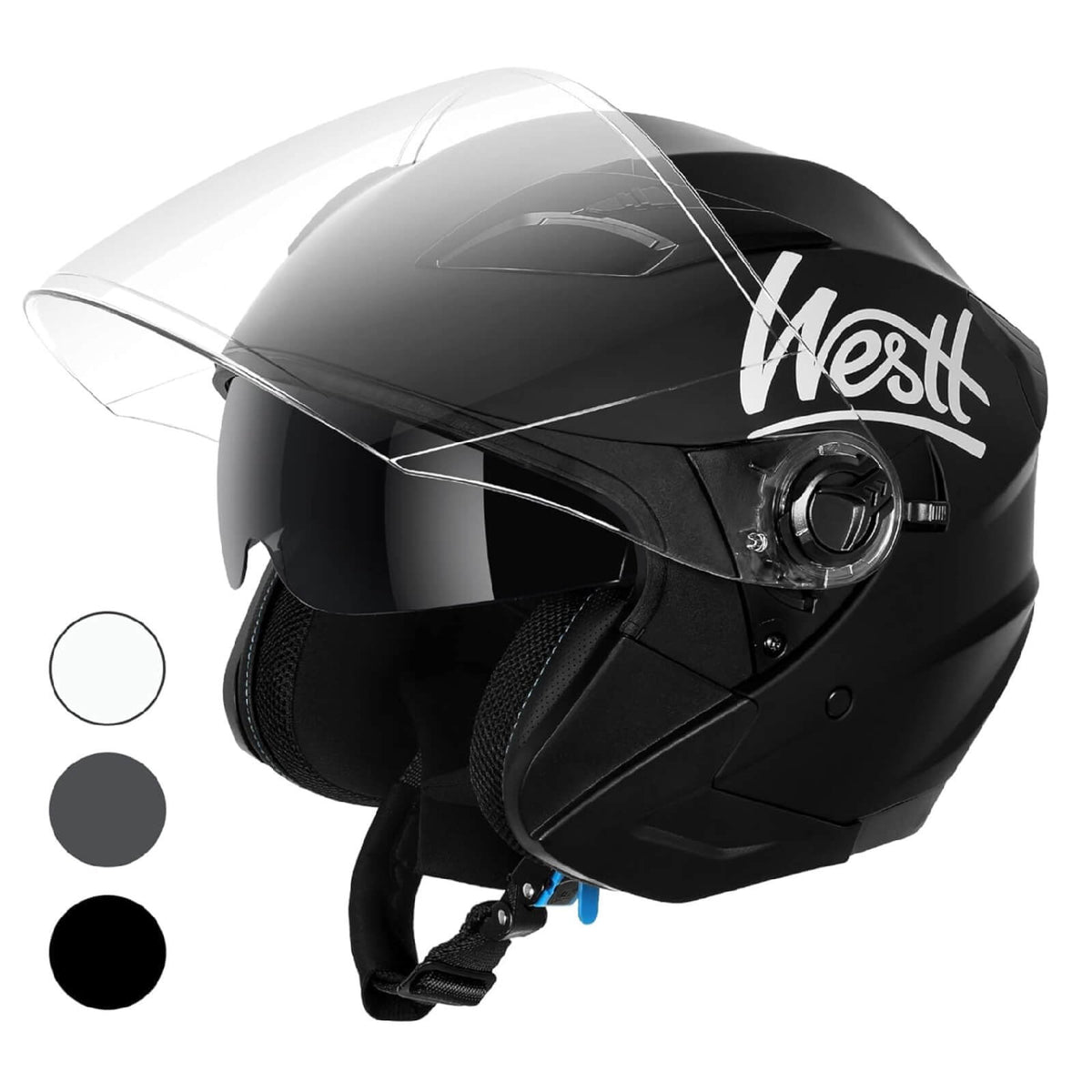 Westt Open Face Casca Moto Marimea S