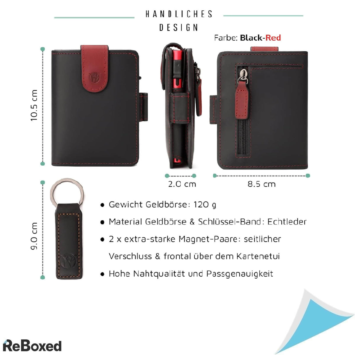 Will Fire MagFlap Portofel din piele