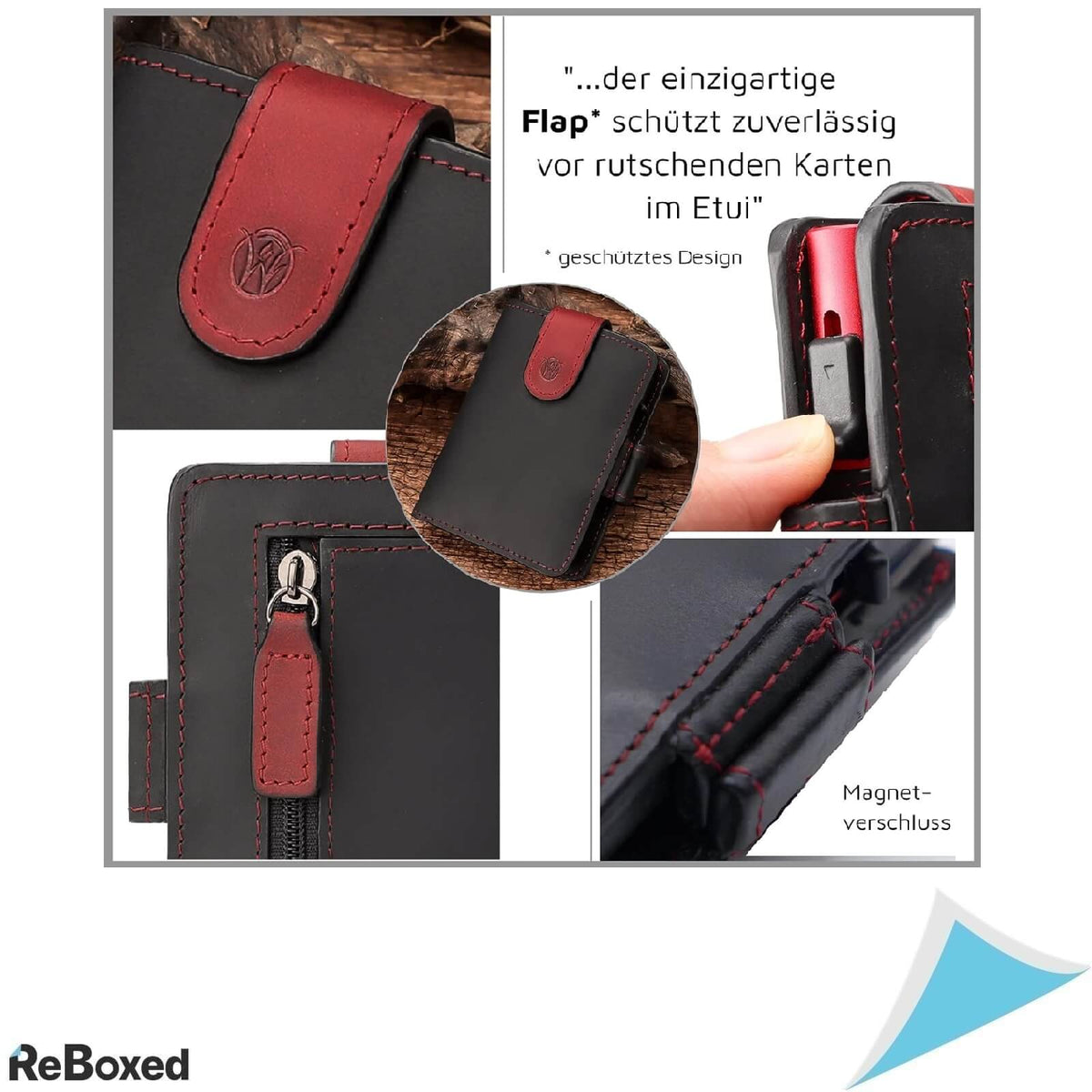 Will Fire MagFlap Portofel din piele