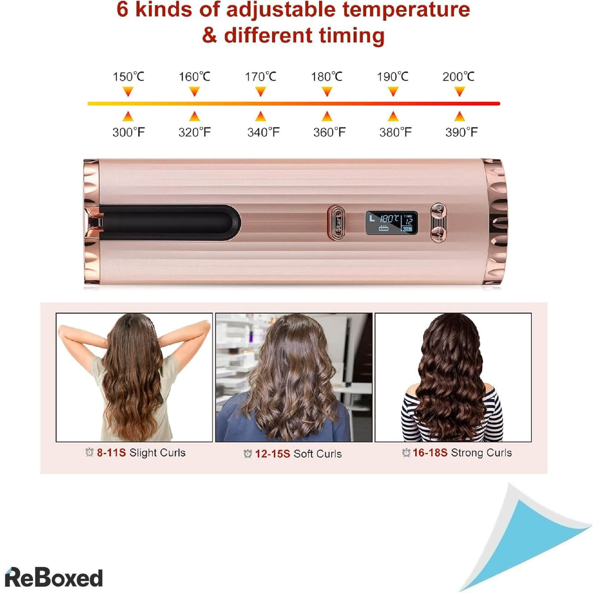 Wirhaut Ondulator Automat LCD 6 Optiuni