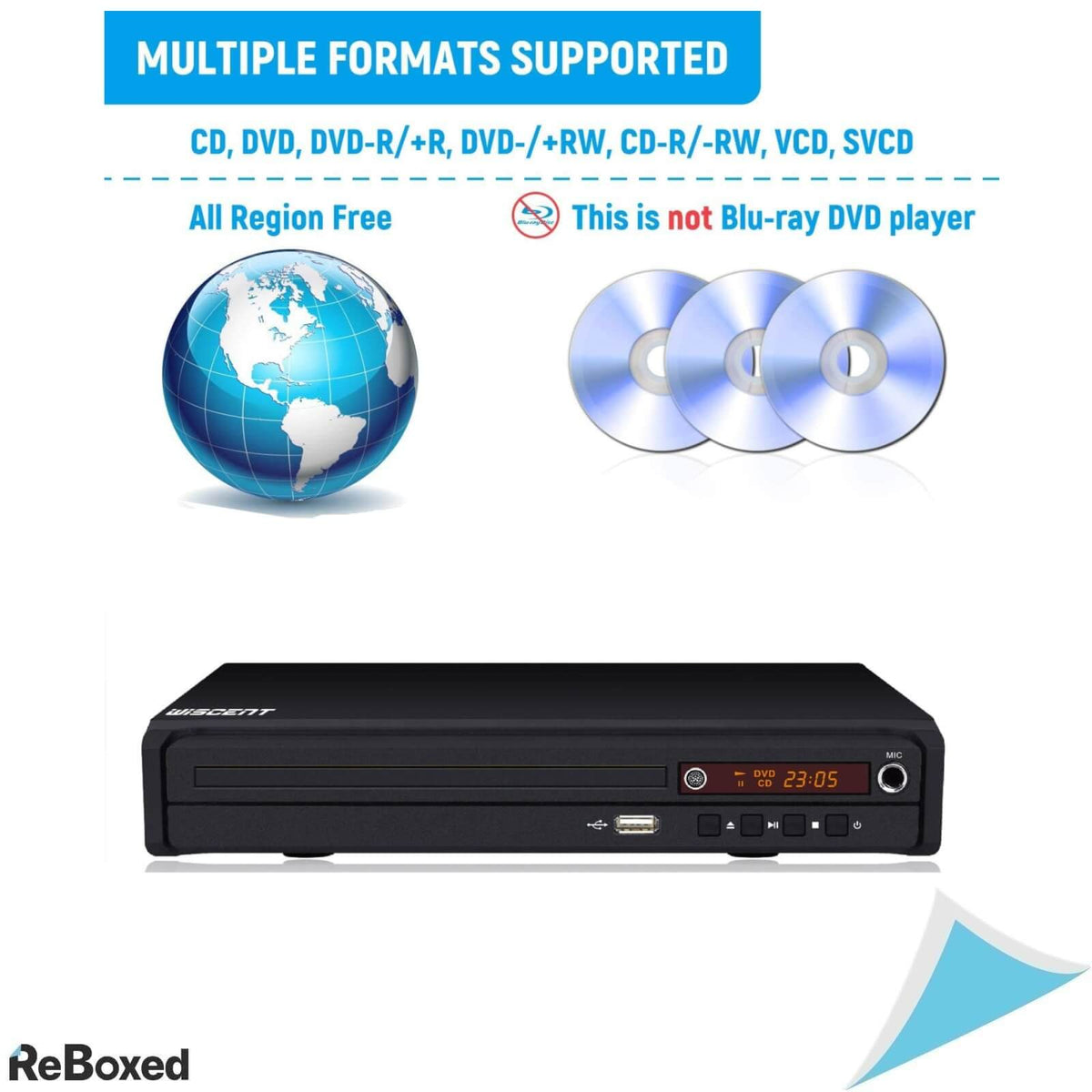 Wiscent HD DVD Player pentru TV