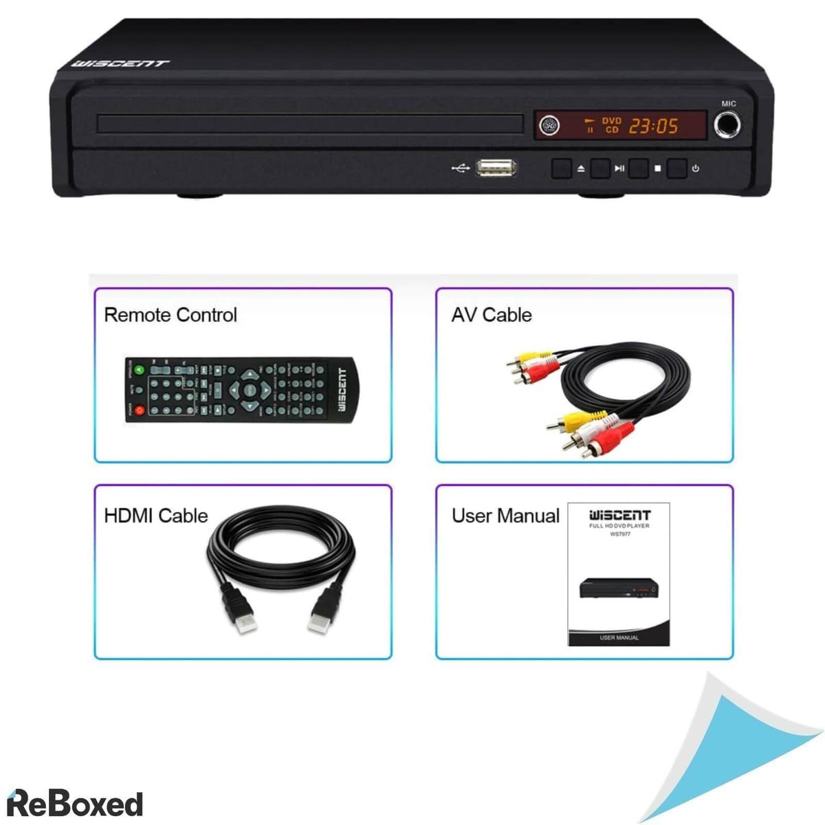 Wiscent HD DVD Player pentru TV