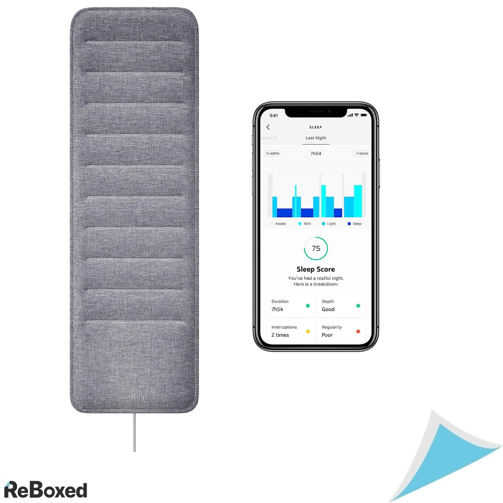 Withings Sleep Analizator Calitate Somn Smart