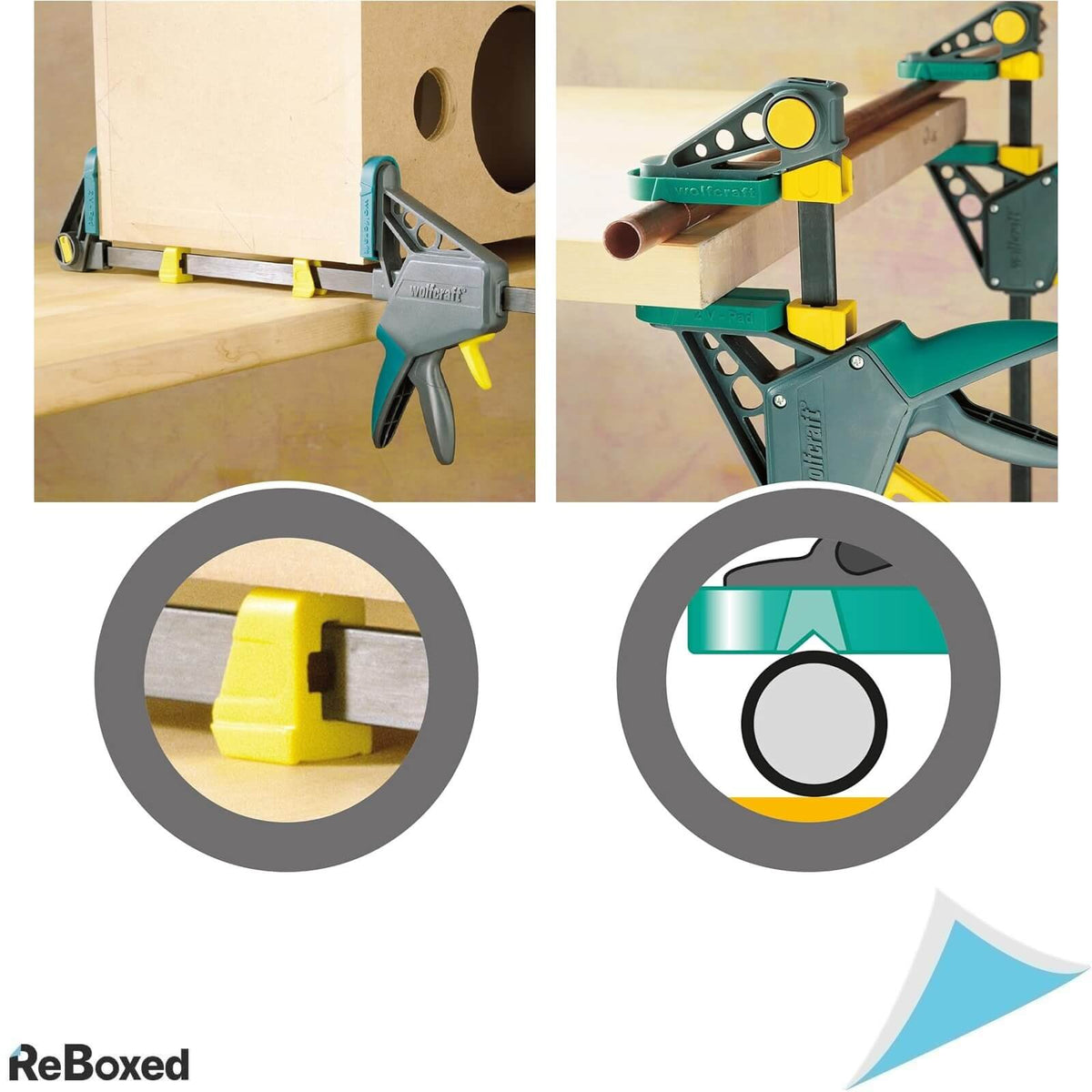 Wolfcraft Pro Cleste cu o singura mana 150mm