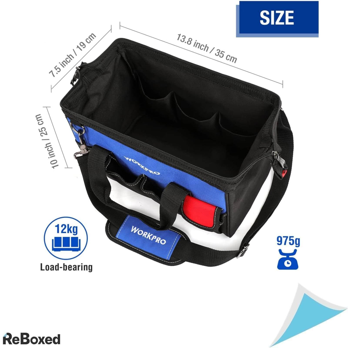 Workpro Geanta pentru Scule 35.5 x 19 x 25 cm