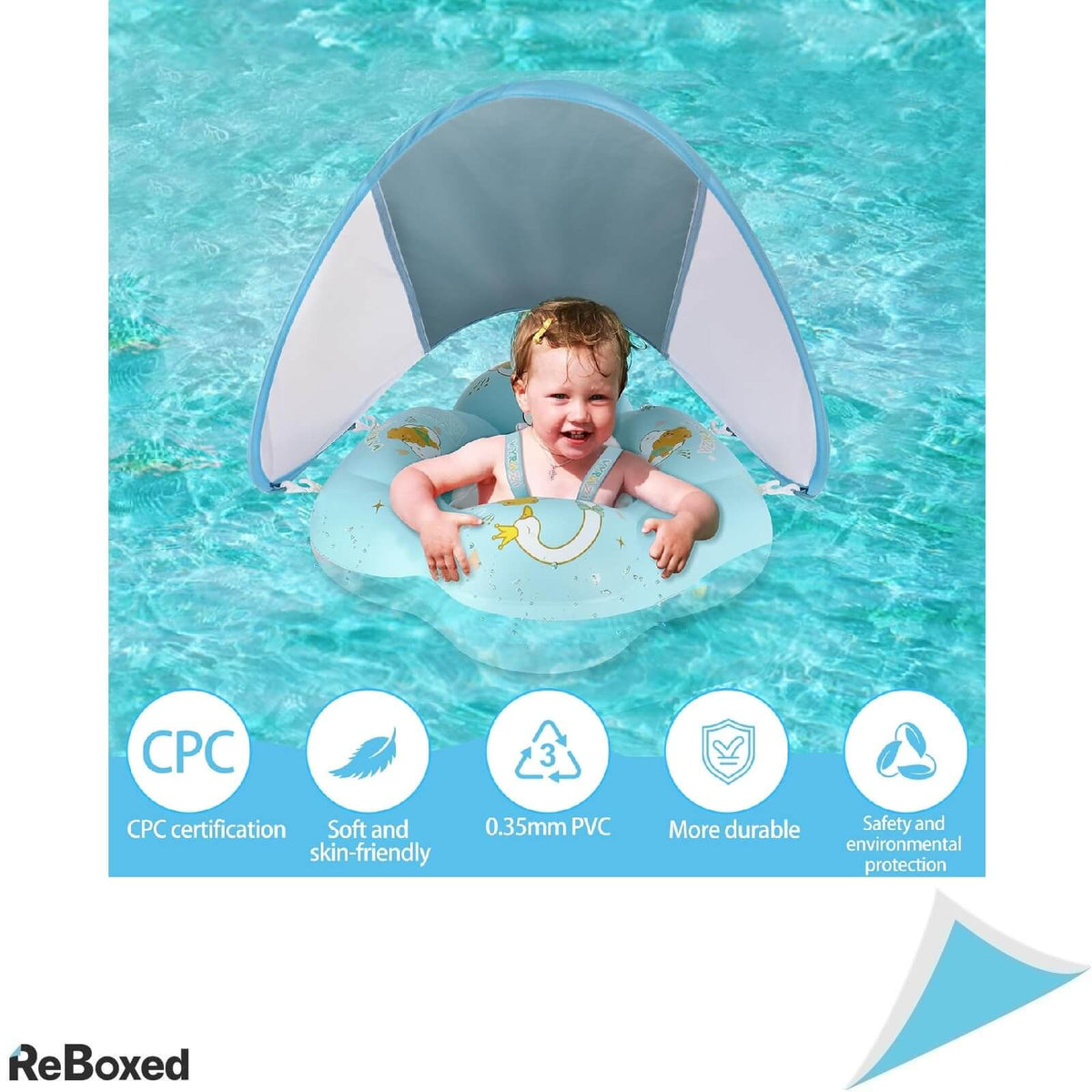 Wyriaza Inel de Inot pentru Bebelusi 5-16 kg