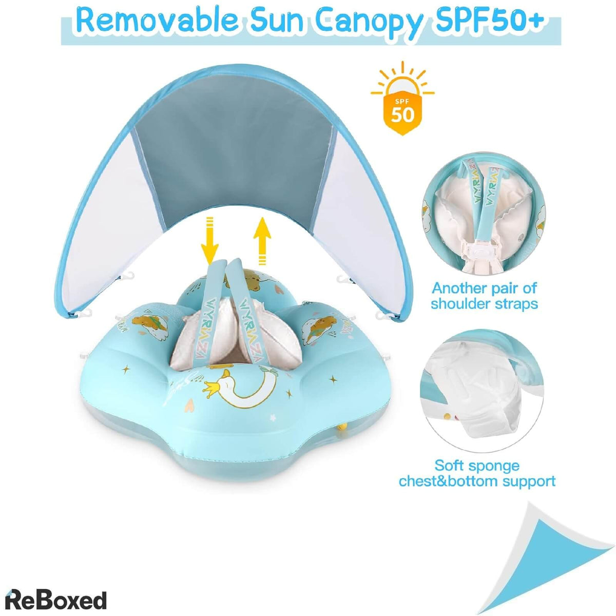 Wyriaza Inel de Inot pentru Bebelusi 5-16 kg