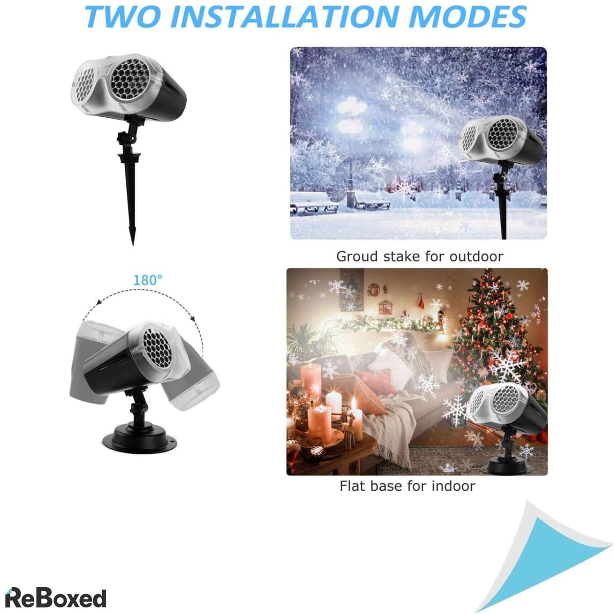 XNHAFW Proiector Fulgi de Nea LED