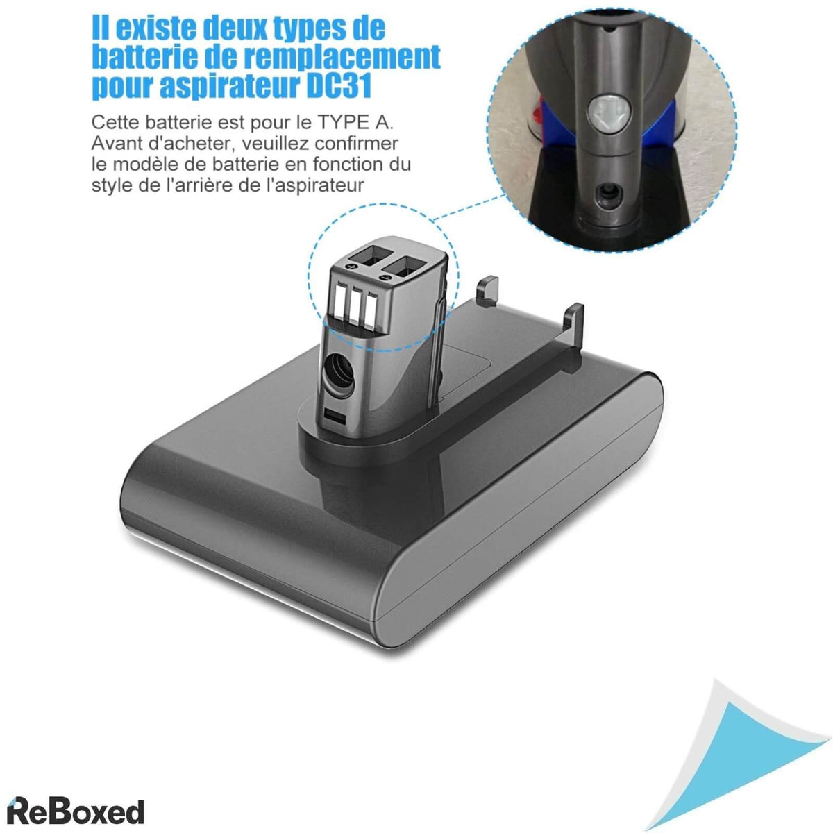 Yaber Baterie pentru Dyson DC45 Tip A 22,2V 4500mAh