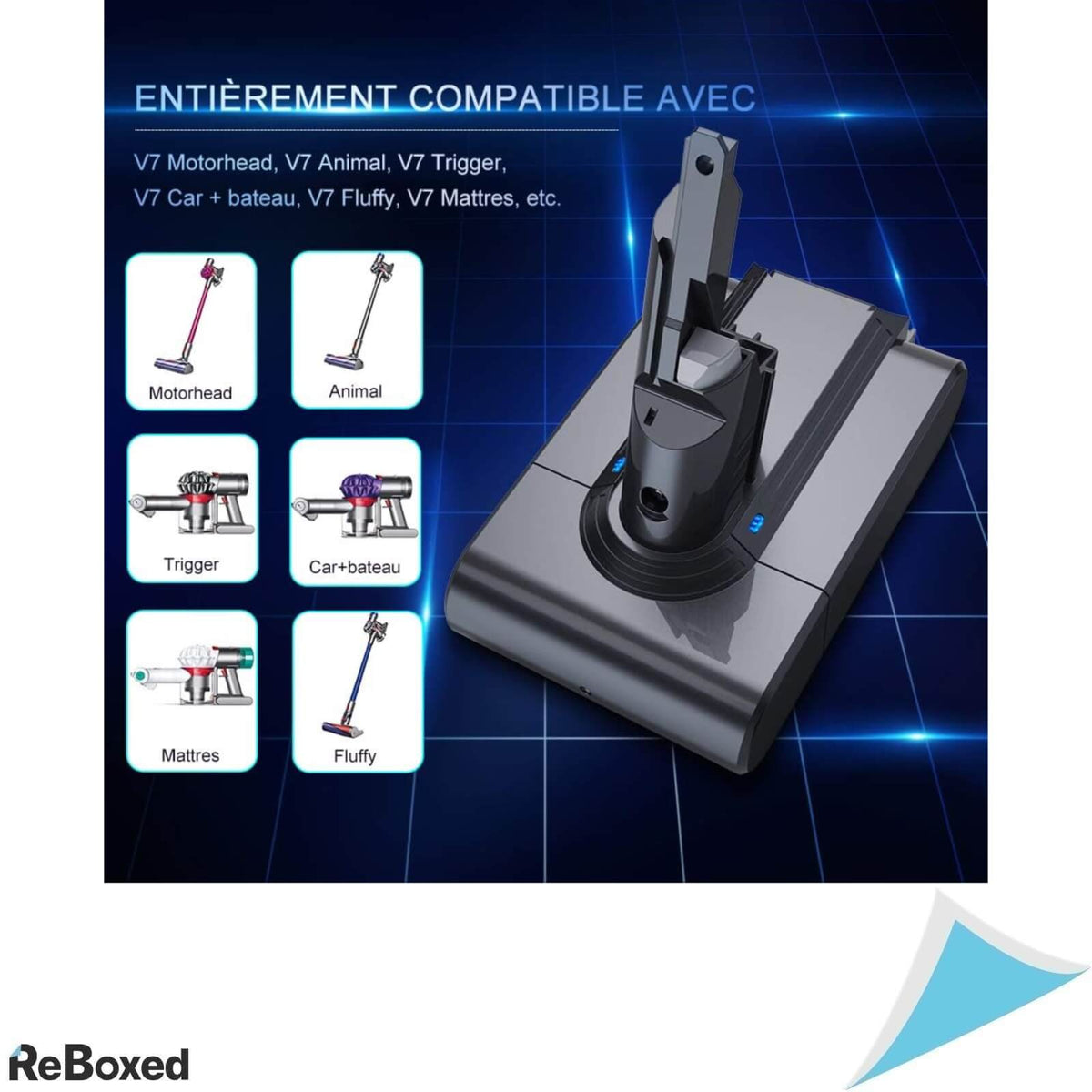 Yaber Baterie pentru Dyson V7 21.6V 4000mAh