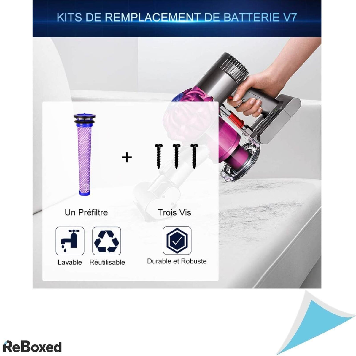 Yaber Baterie pentru Dyson V7 21.6V 4000mAh