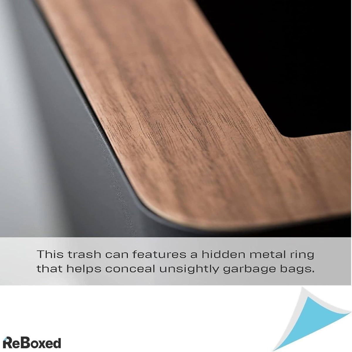 Yamazaki Rin Square Cos de Gunoi Negru