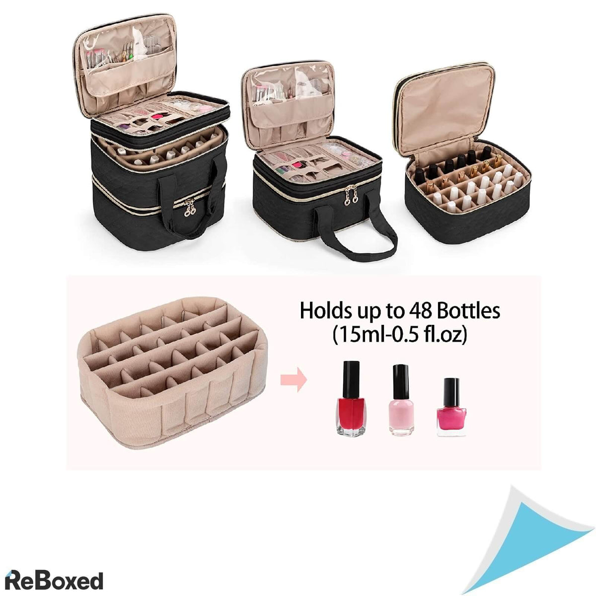 Yarwo Organizator Geanta Produse Cosmetice 3 Compartimente