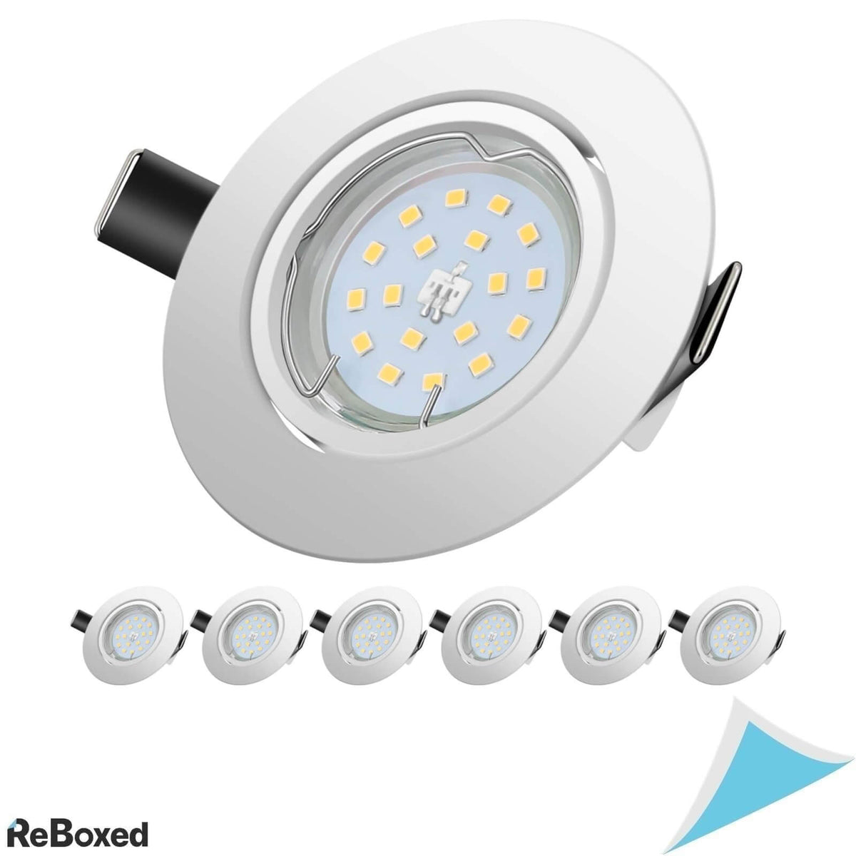 Yiahin 6 Spoturi LED Incastrabile 5W 4500K 600lm