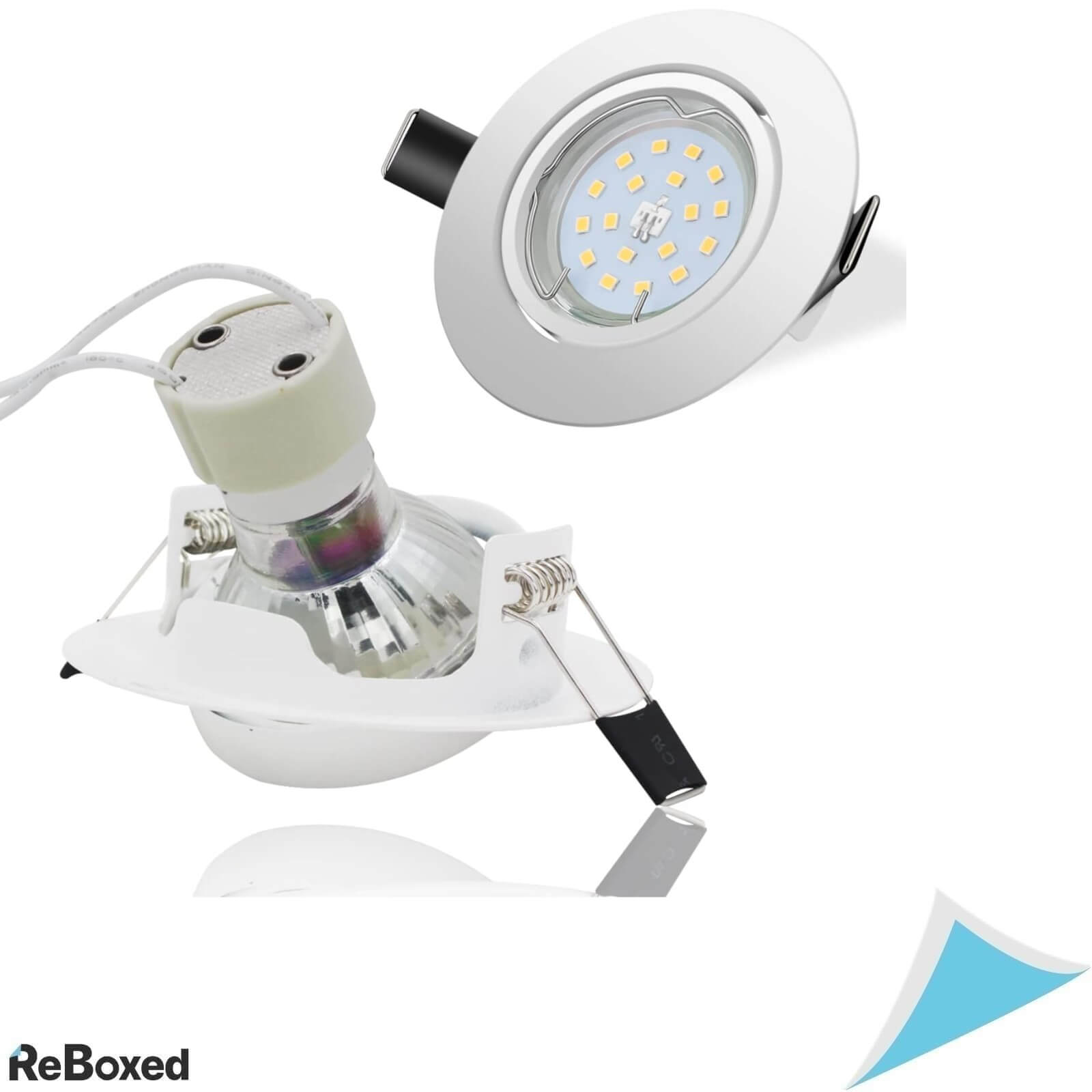 Yiahin 6 Spoturi LED Incastrabile GU10 5W 600lm 6000K