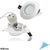 Yiahin 6 Spoturi LED Incastrabile GU10 5W 600lm 6000K