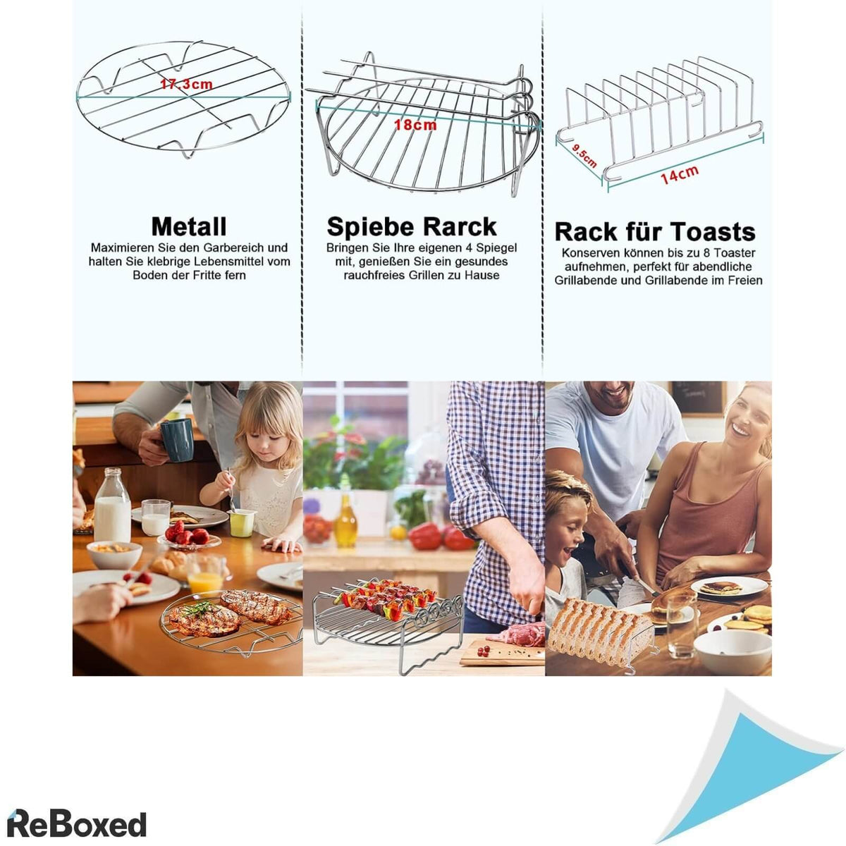 Yingrace Accesorii Universale pentru Air Fryer