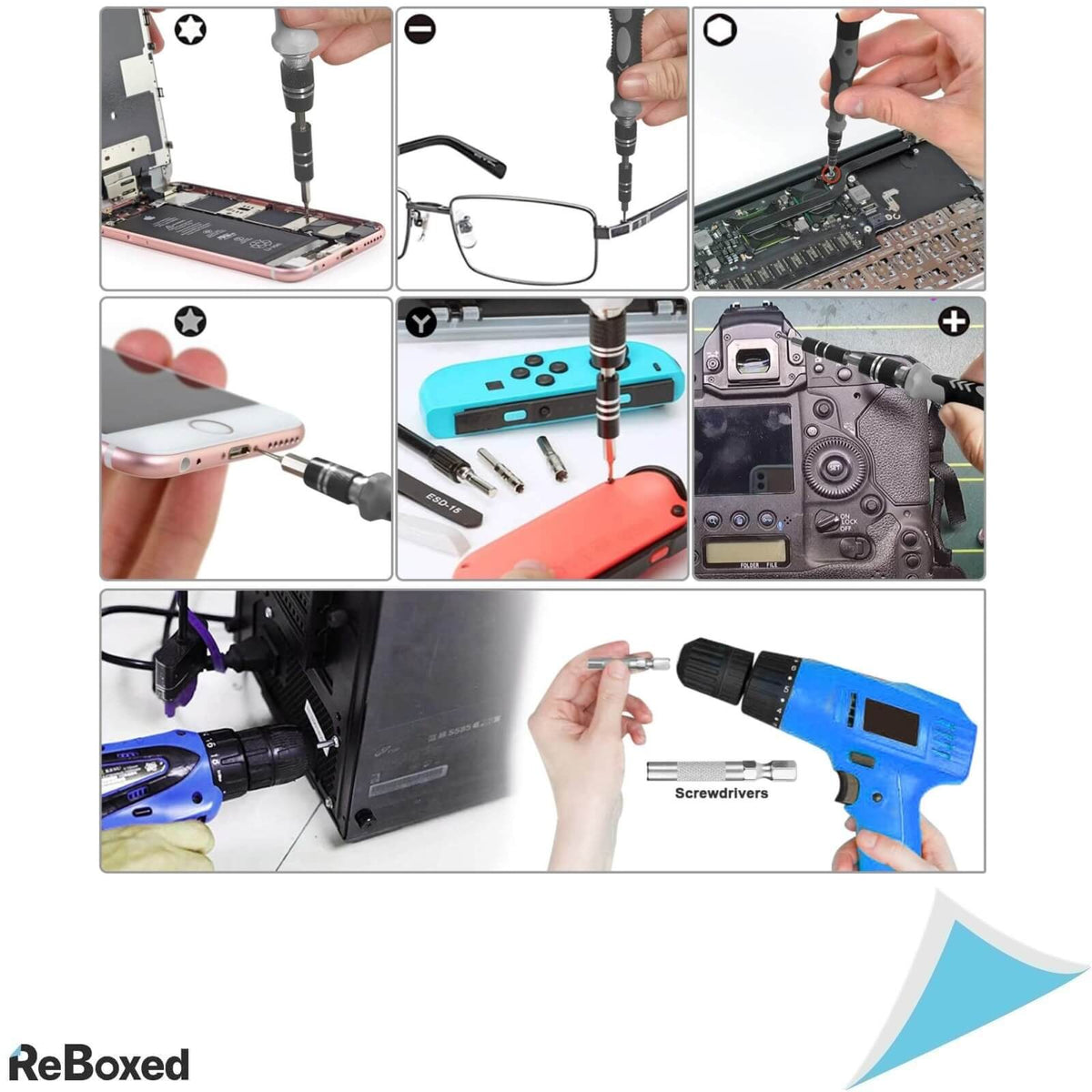 YINSAN Trusa portabila pentru Reparatii de Finete Micro-Magnetica