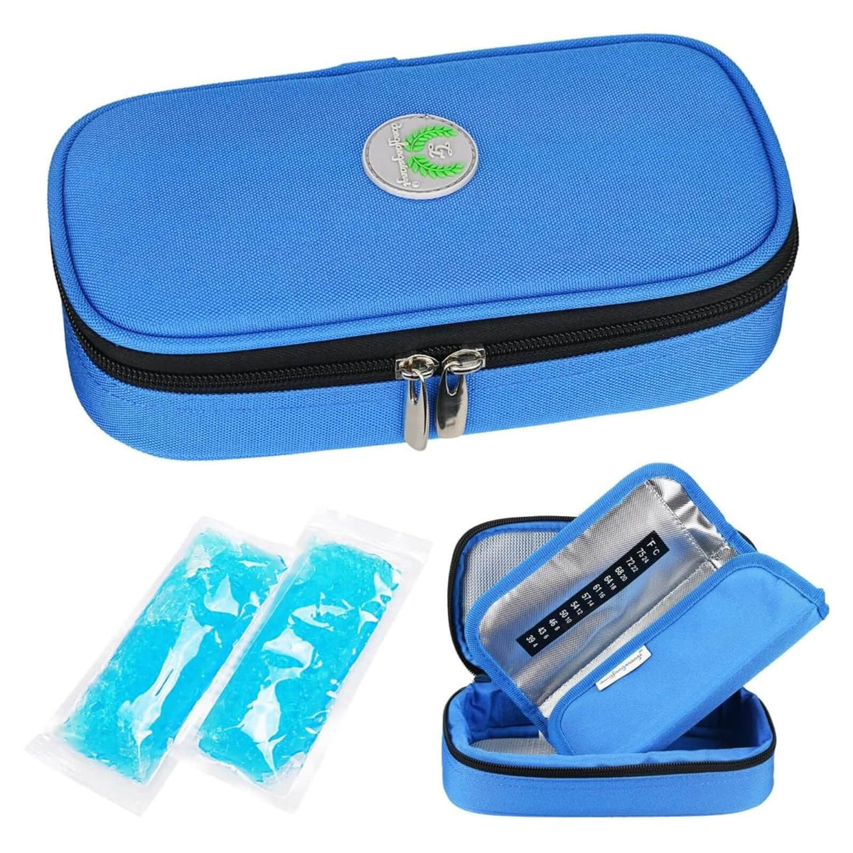 Youshares Geanta Izoterma pentru Diabetici Albastra