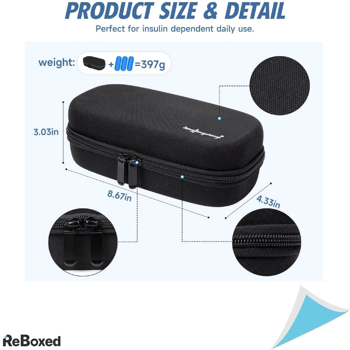 Youshares Geanta Izoterma pentru Diabetici