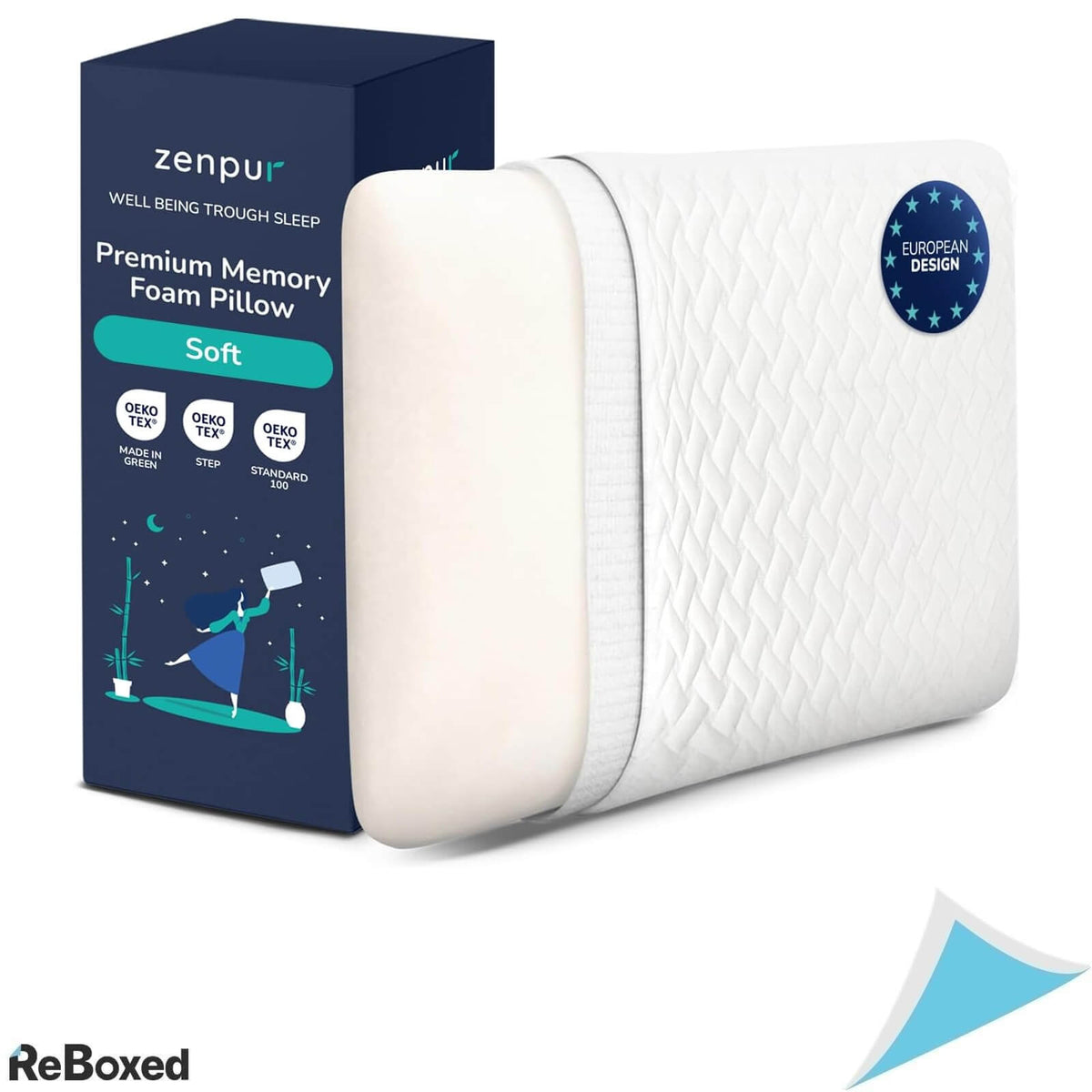 ZenPur Perna Ergonomica 40x60x13 cm