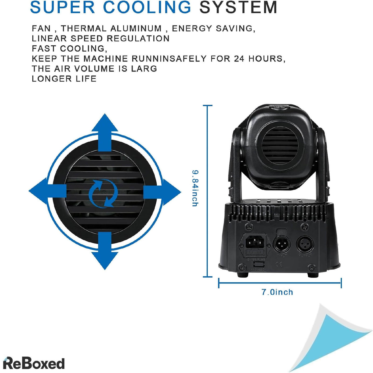 ZKYMZL Proiector LED Disco RGBW 12W