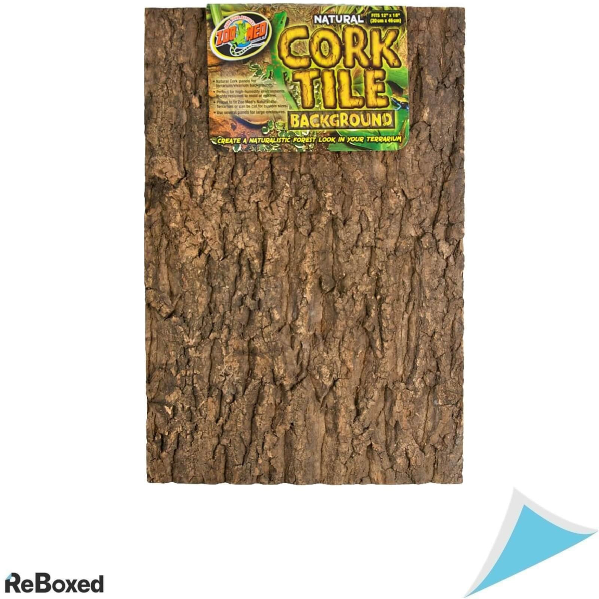 Zoo Med Natural Cork Tile Background Natural 30x45 cm