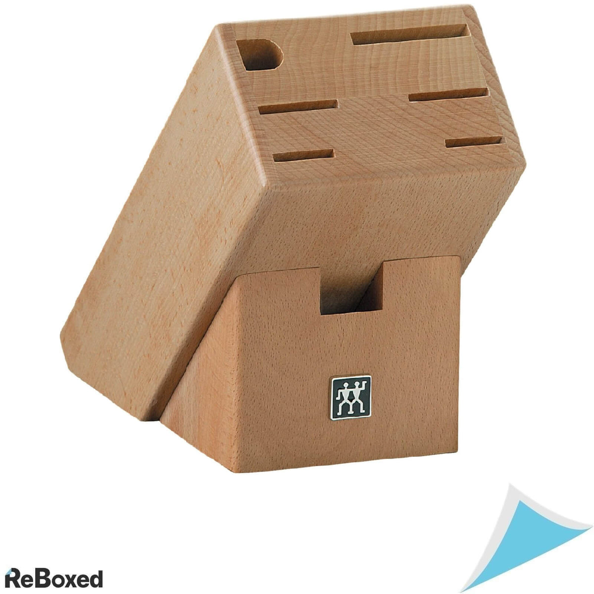 Zwilling Set 8 Piese 4 Stele Cutite Pila Ascutit Foarfeca Bloc Bambus