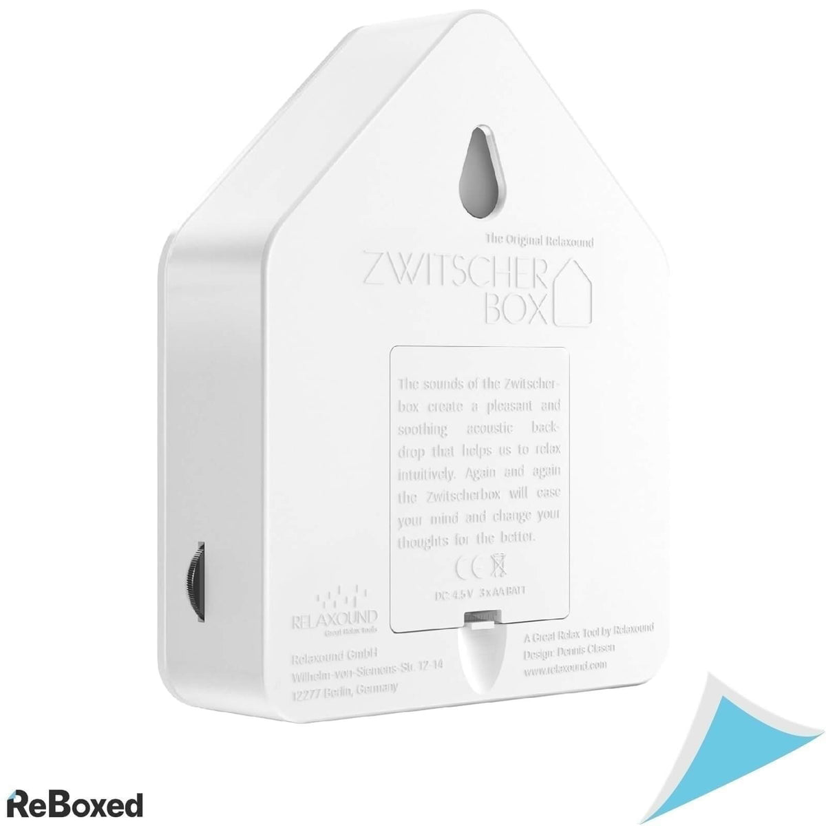 Zwitscherbox Classic Audiobox cu Sunete de Pasari Alb