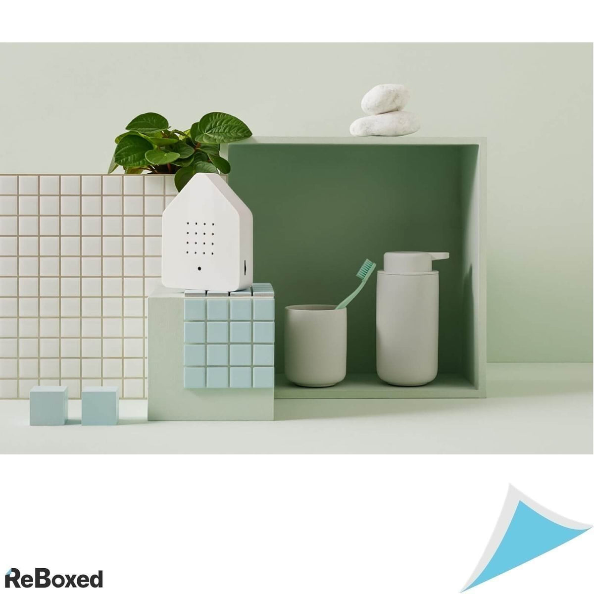 Zwitscherbox Classic Audiobox cu Sunete de Pasari Alb